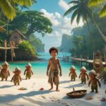 Adventure Island bed time story in Hindi