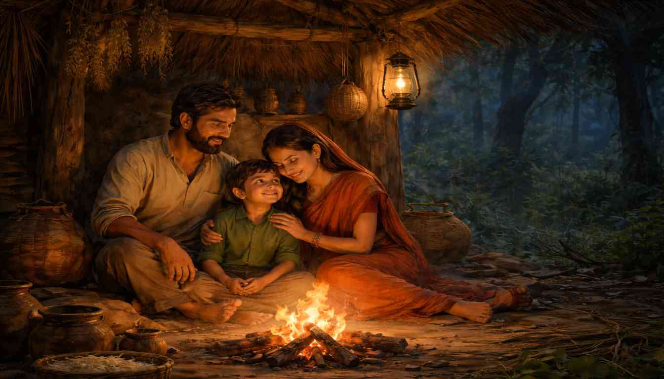 Jungle life bedtime story in Hindi